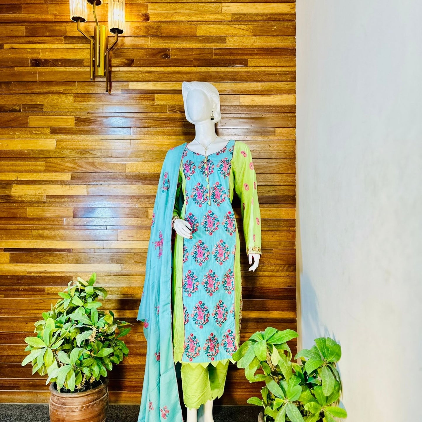 3-Piece suit | Fancy Khaddar | ready to wear