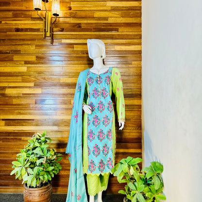 3-Piece suit | Fancy Khaddar | ready to wear