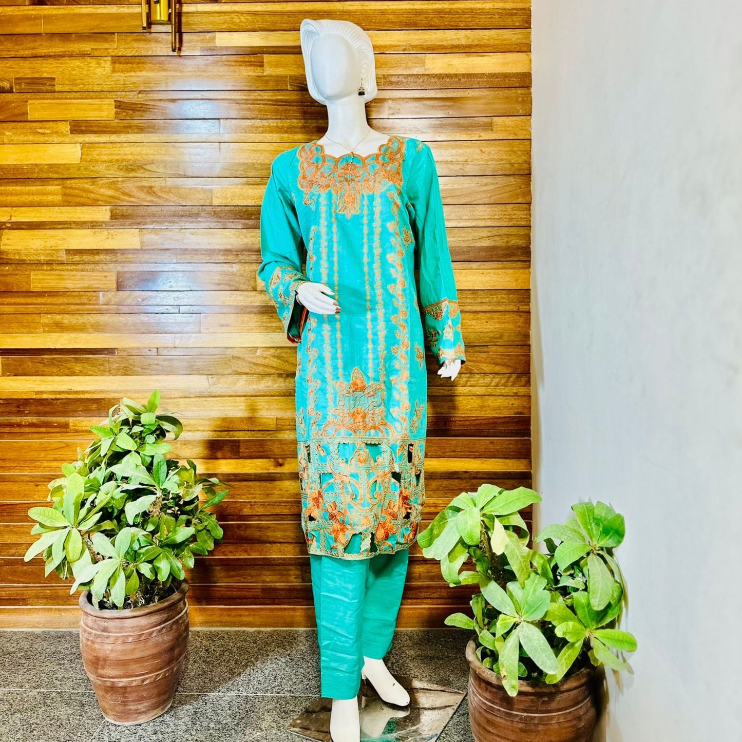 3-Piece suit | Fancy Khaddar | ready to wear