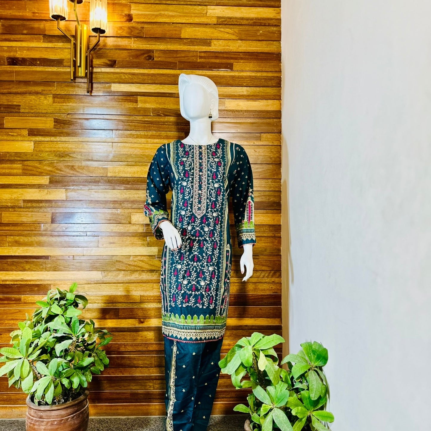 3-Piece suit | Fancy Khaddar | ready to wear