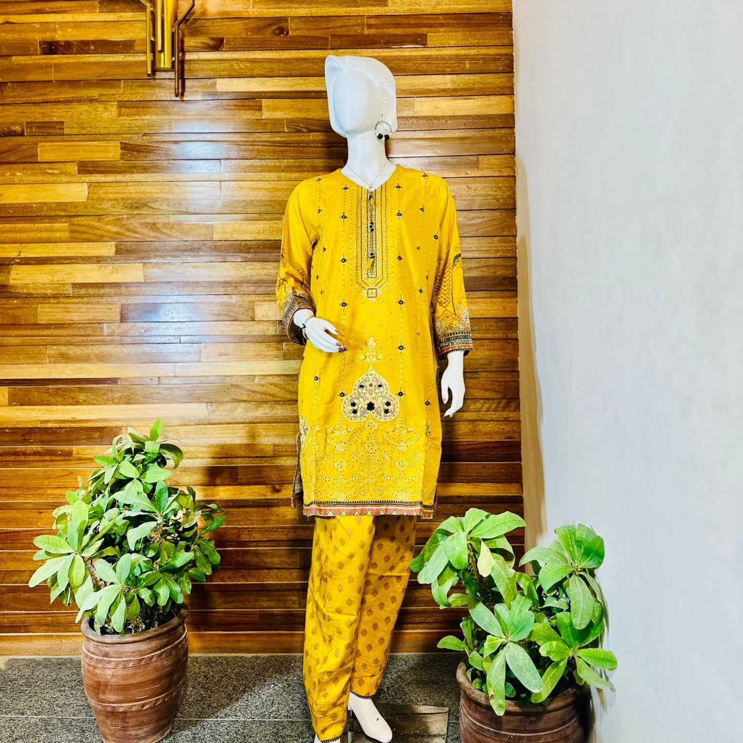 3-Piece suit | Fancy Khaddar | ready to wear