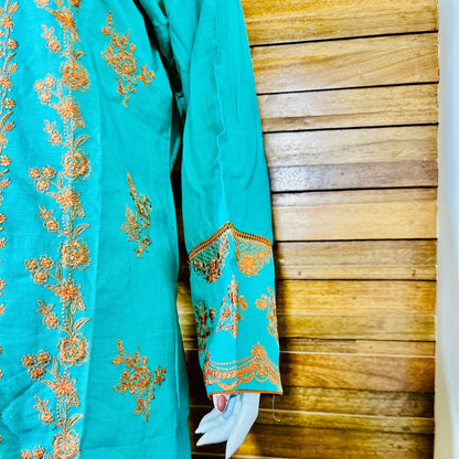 3-Piece suit | Fancy Khaddar | ready to wear