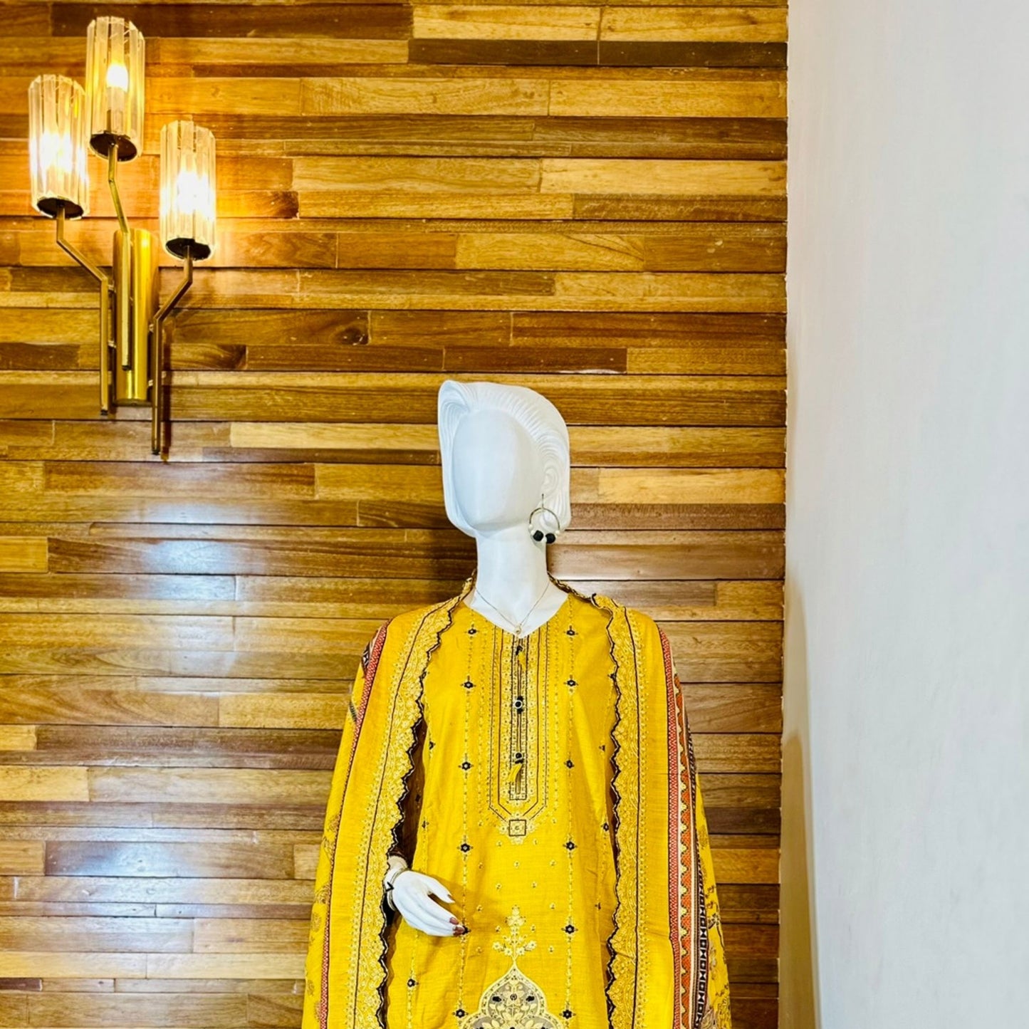 3-Piece suit | Fancy Khaddar | ready to wear