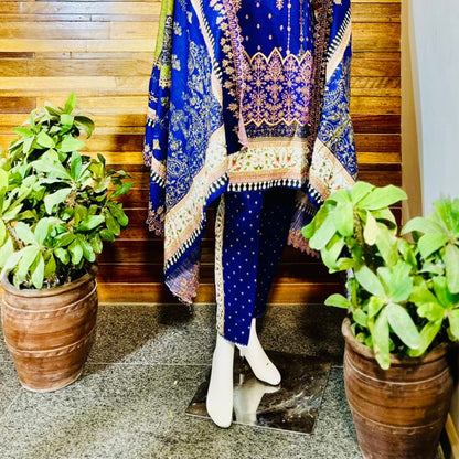 3-Piece suit | Fancy Khaddar | ready to wear