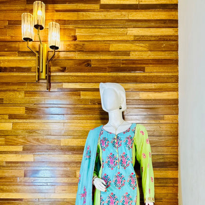 3-Piece suit | Fancy Khaddar | ready to wear