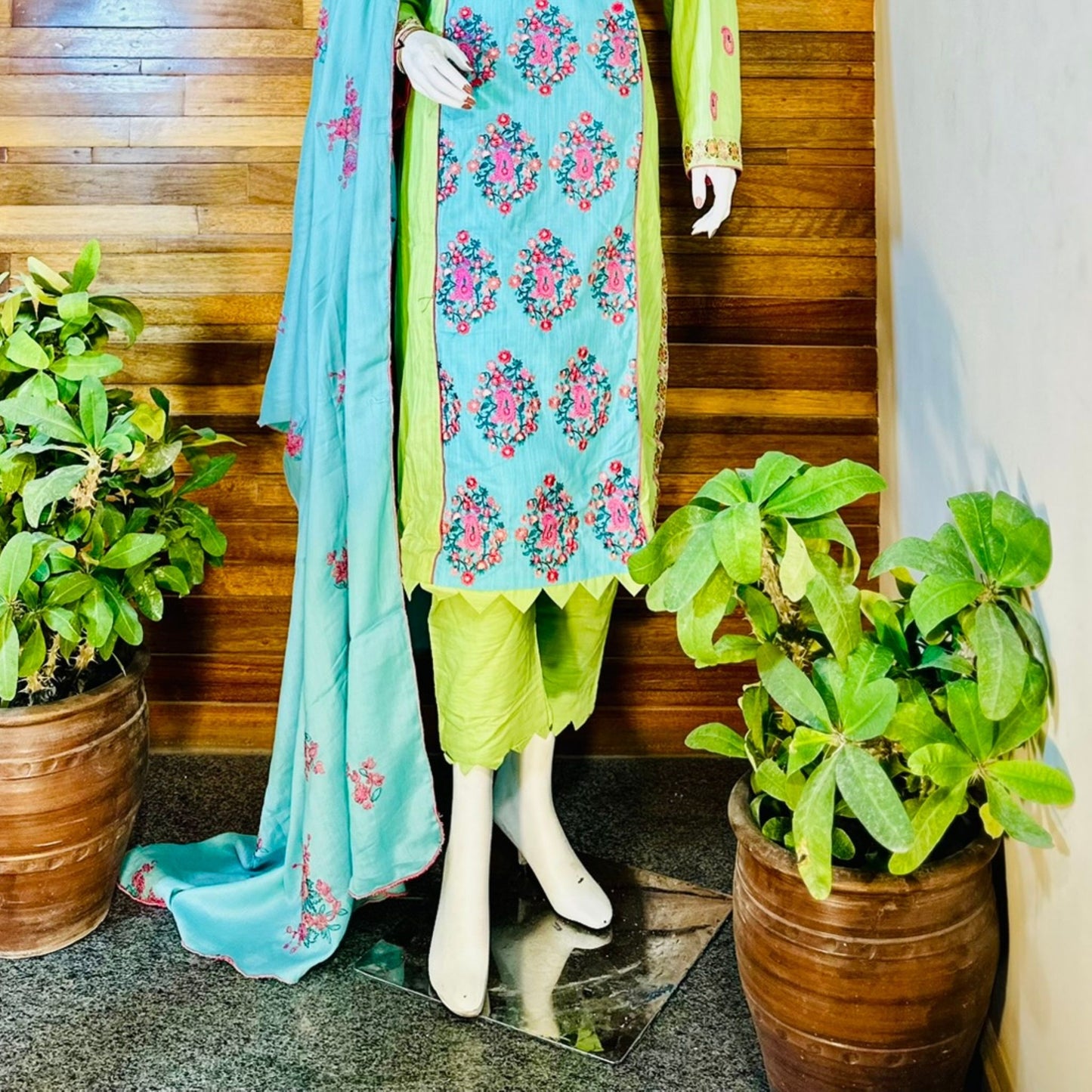 3-Piece suit | Fancy Khaddar | ready to wear