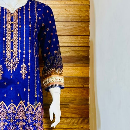 3-Piece suit | Fancy Khaddar | ready to wear