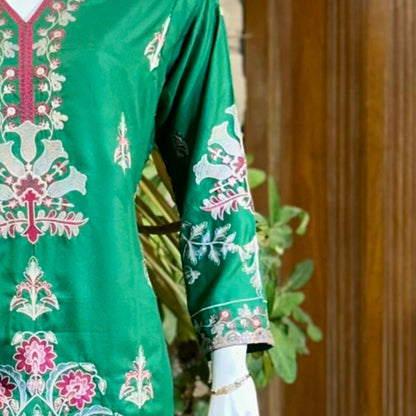 3-Piece Suit | Fancy Dhanak | Ready-made